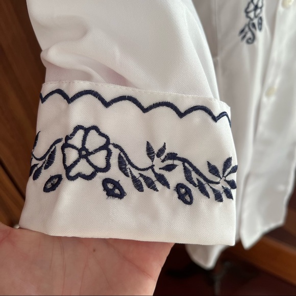 NWOT Embroidery laboratory coat L medical scrub - Picture 7 of 14